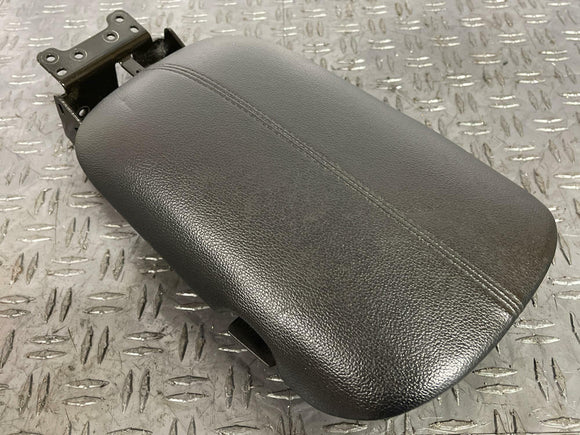 2015-23 Ford Mustang GT OEM Leather Center Console Lid- Black Stitching 249