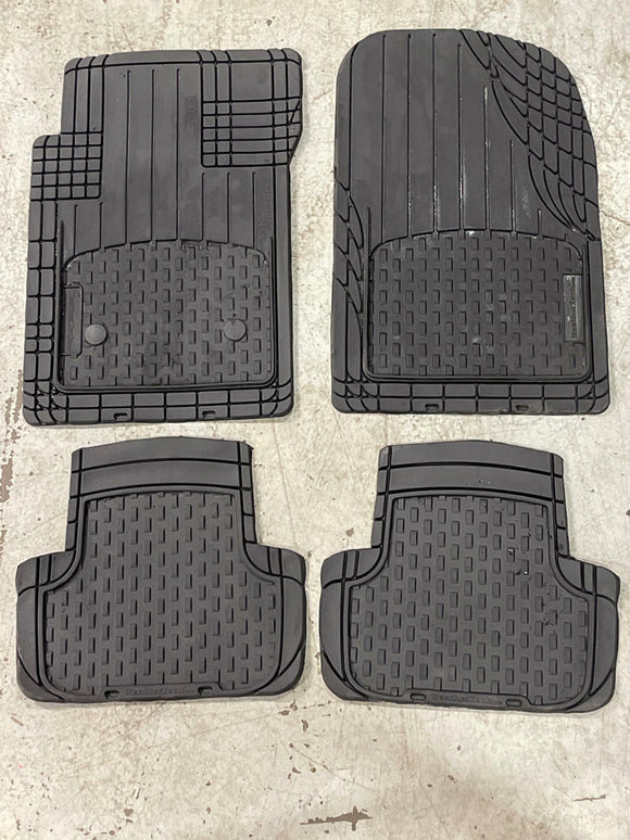 2015-23 Ford Mustang GT Aftermarket Rubber Floor Mat Set- Front/Rear 258