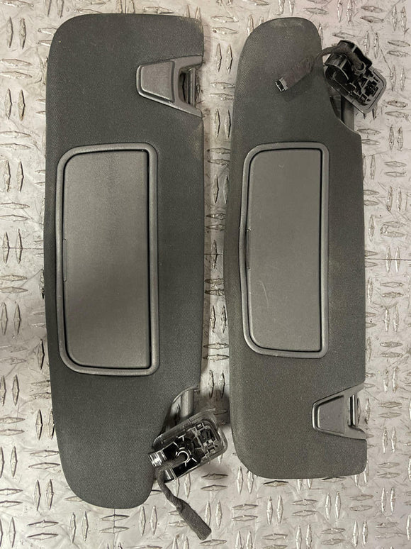 2015-23 Ford Mustang GT OEM HomeLink Sunvisors Pair- for Coupe 249