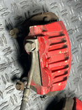 2001 Ford Mustang Bullitt Front Brake Caliper Pair (Red, made by PBR) 271