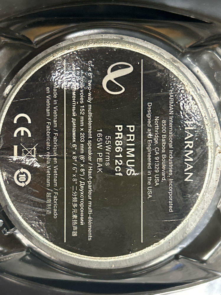 1999-04 Ford Mustang Harman & Pioneer Door & Rear Deck Speaker Set 282