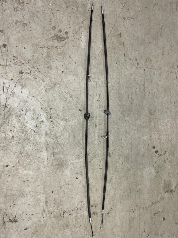 1999-04 Ford Mustang E-Brake Cables Pair- NEW, Reproduction Pieces 282