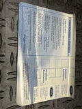 2001 Ford Mustang GT Owners Manual Kit- Very Nice for Age 282