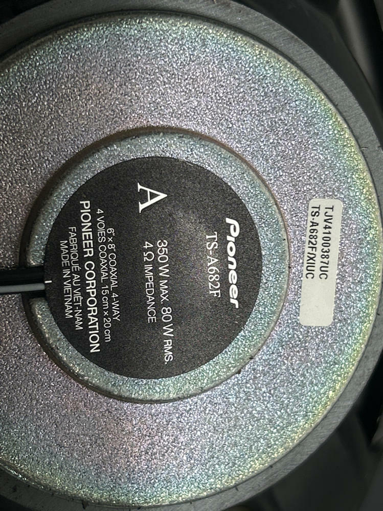 1999-04 Ford Mustang Harman & Pioneer Door & Rear Deck Speaker Set 282