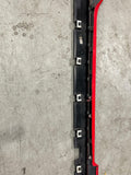 2015-23 Ford Mustang GT Driver LH Side Skirt- Code PQ (Race Red) 262
