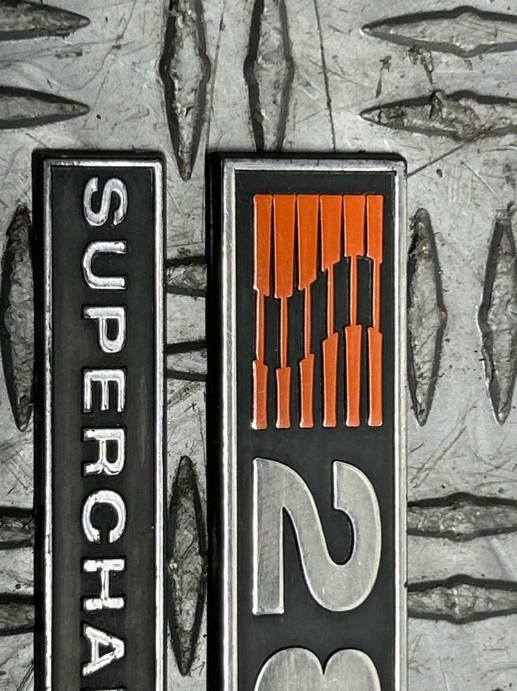 2001 Ford Mustang Saleen S281 Supercharged Trunk Badges 17K Miles 277