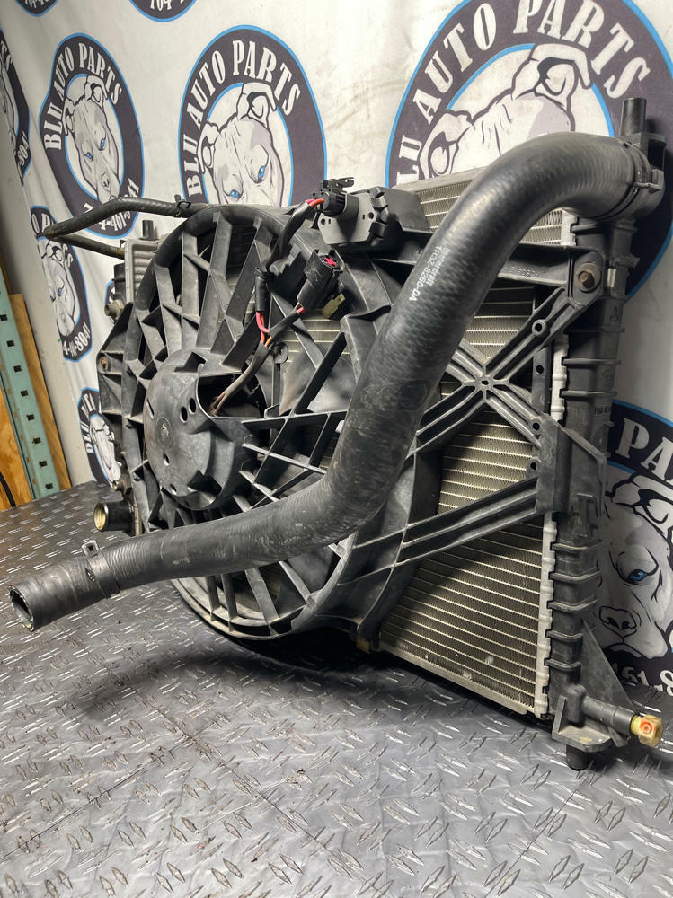 1999-04 Ford Mustang Saleen GT Radiator, Cooling Fan, & Upper Radiator Hose 277