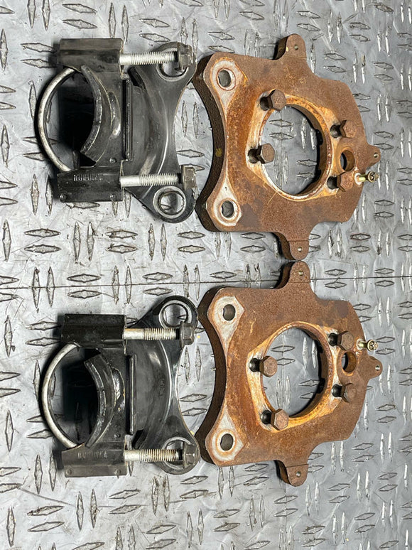 1979-04 Ford Mustang GT Saleen Rear Backing Plates Anti-Moan Brackets 277