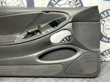 1999-04 Ford Mustang Dark Charcoal Interior Door Panels Pair- Fits All Trim 283