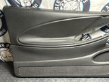 1999-04 Ford Mustang Dark Charcoal Interior Door Panels Pair- Fits All Trim 283