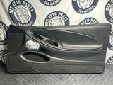1999-04 Ford Mustang Dark Charcoal Interior Door Panels Pair- Fits All Trim 283