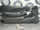 1999-04 Ford Mustang Dark Charcoal Interior Door Panels Pair- Fits All Trim 283