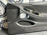 1999-04 Ford Mustang Dark Charcoal Interior Door Panels Pair- Fits All Trim 283