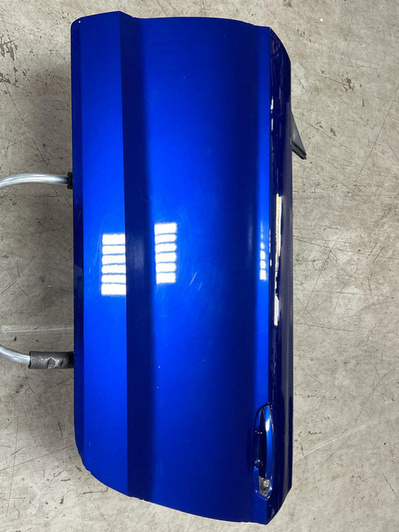 2015-23 Ford Mustang Driver Door Deep Impact Blue Assembly LH 278