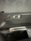 2015-23 Ford Mustang GT Leather Door Panel Pair- Blue Stitching 278