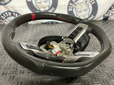 2015-23 Ford Mustang Accelatec Flat Bottom Steering Wheel (SEE DESC) 278