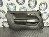 2015-23 Ford Mustang GT Leather Door Panel Pair- Blue Stitching 278