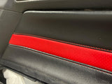 2015-23 Ford Mustang GT Passenger RH Leather Door Panel Show Stopper Red 279