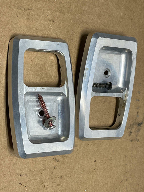 1987-93 Ford Mustang LX Interior Door Handles Chrome Trim 209