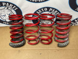 1987-93 Ford Mustang LX Saleen Notchback Lowering Springs Full Set Racecraft 209