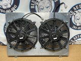 1987-93 Ford Mustang LX Custom Dual Fan Setup w/ Shroud 209