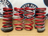 1987-93 Ford Mustang LX Saleen Notchback Lowering Springs Full Set Racecraft 209