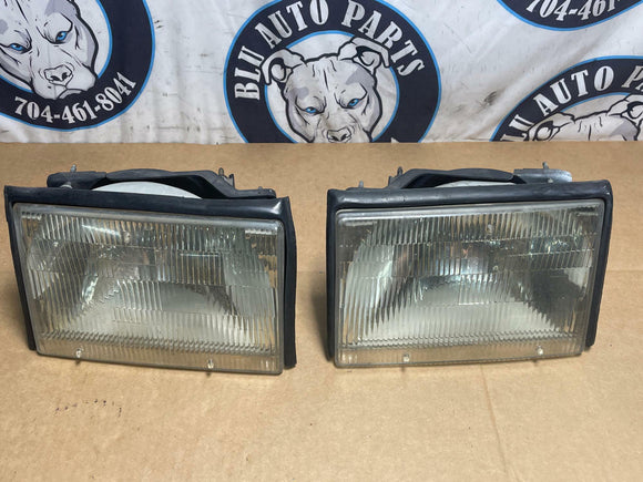 1987-93 Ford Mustang LX OEM Headlight Pair 209