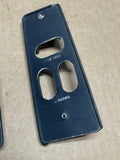 1987-93 Ford Mustang LX Window Switch Trim Bezels Pair 209