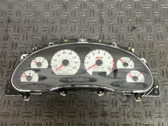 2003-04 Ford Mustang SVT Cobra Instrument Cluster- 104,xxx Miles Showing 283