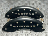 2011-14 Ford Mustang GT MGP Faux Front Brake Caliper Covers- Black 281
