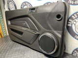 2013-14 Ford Mustang GT Interior Door Panel Pair- 42k Miles, Missing x1 Ring 281