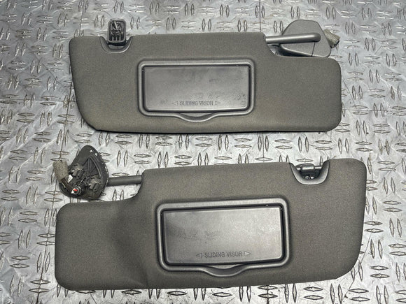 2013-14 Ford Mustang GT HomeLink Sunvisors Pair- 42k Miles, FOR COUPE 281