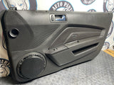 2013-14 Ford Mustang GT Interior Door Panel Pair- 42k Miles, Missing x1 Ring 281
