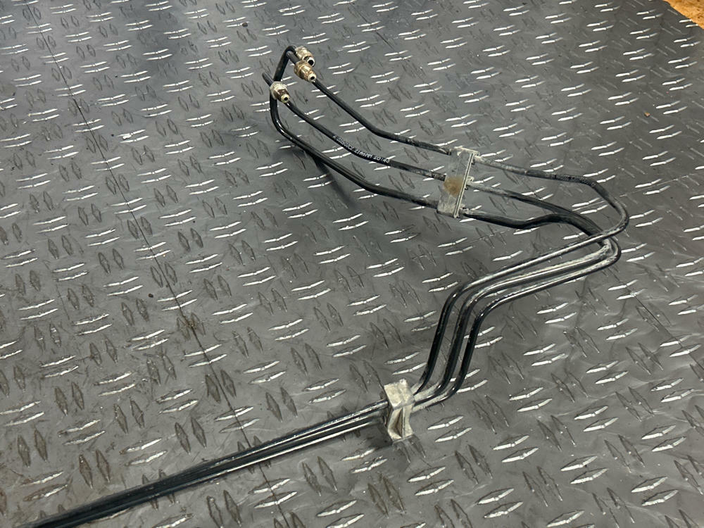 1999-04 Ford Mustang Front Brake Hard Lines- Run Across Core Support 283