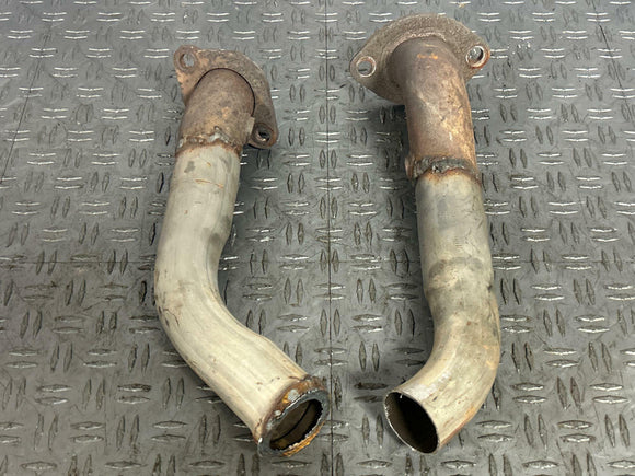 2003-04 Ford Mustang SVT Cobra OEM Exhaust Manifold Flanges Pair- CUT 283