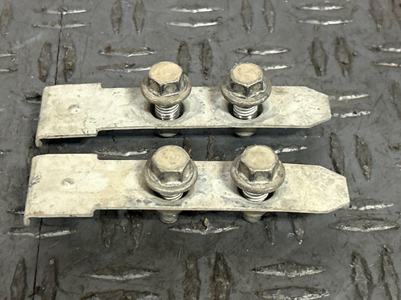 2003-04 Ford Mustang SVT Cobra Trans Cross-Member Mouting Tabs Pair 283