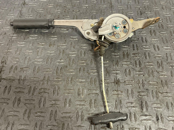 1999-04 Ford Mustang Interior Leather Parking/Hand Brake- NICE SHAPE 284