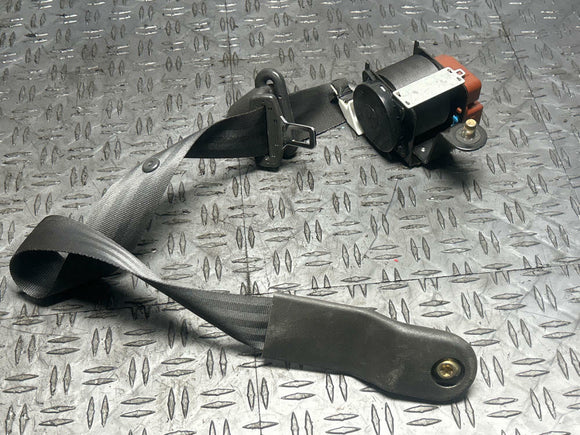 1999-04 Ford Mustang Dark Charcoal Front Left Seat Belt Assembly 284