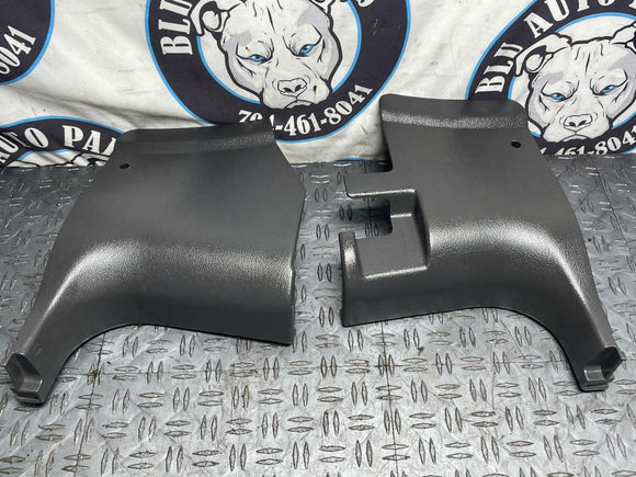 1999-04 Ford Mustang Interior Kick Panels Pair- Dark Charcoal 284