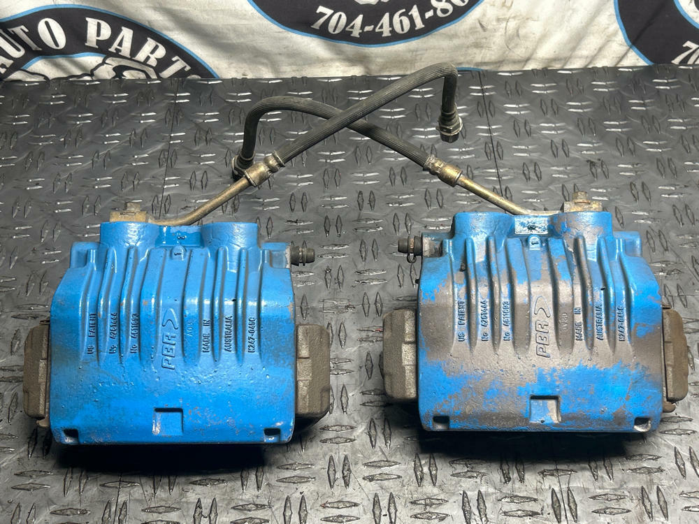 2003-04 Ford Mustang Mach One Front Brake Calipers & Lines 284