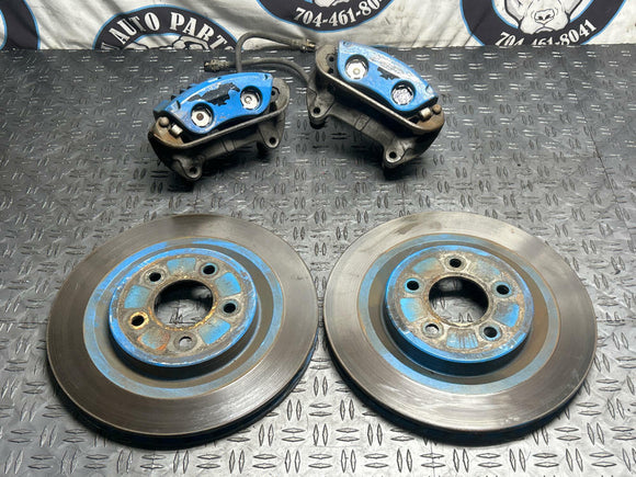 2003-04 Ford Mustang Mach One Front Brake Calipers & Lines 284