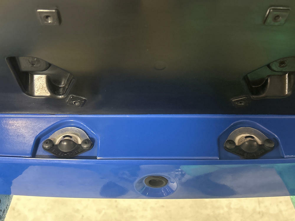 1999-04 Ford Mustang Mach One Decklid- Azure Blue, SEE DESC. 284