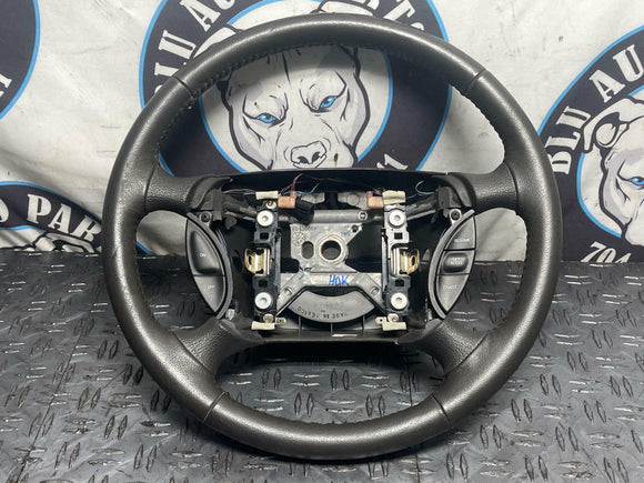 2003-04 Ford Mustang Mach One Leather Steering Wheel 36k Miles 284