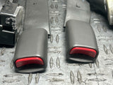 1999-04 Ford Mustang Dark Charcoal Rear Seat Belts Pair 284