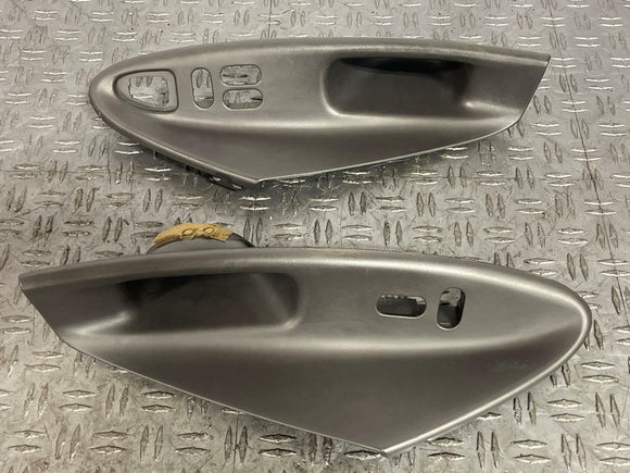 1999-04 Ford Mustang Interior Door Pull Pair- FOR COUPE, Dark Charcoal 284