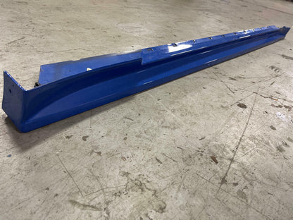 2003-04 Ford Mustang Mach One Passenger RH Side Skirt Azure Blue 284