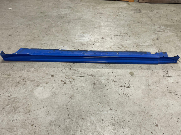 2003-04 Ford Mustang Mach One Passenger RH Side Skirt Azure Blue 284