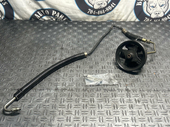 2003-04 Ford Mustang SVT Cobra Power Steering Pump & Line Assembly 282