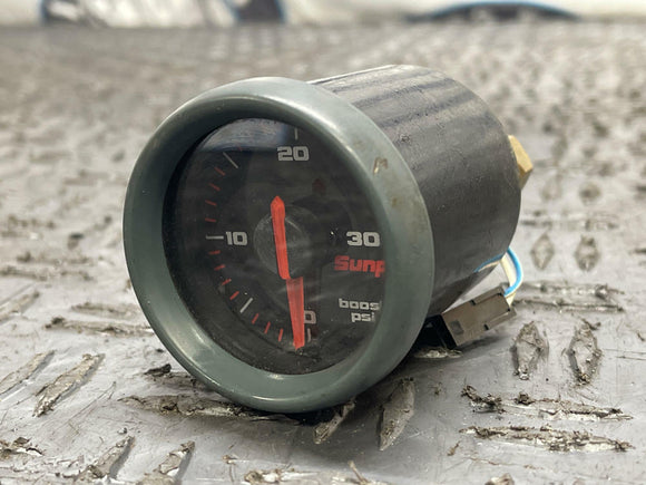 SunPro Boost PSI Gauge- Black 285