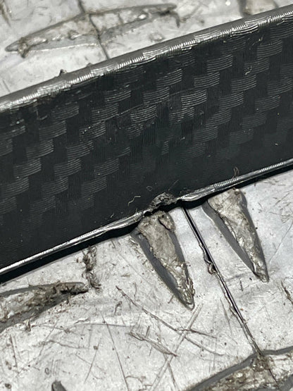 1999-04 Ford Mustang Carbon Fiber Fender Lip Extensions Set 285